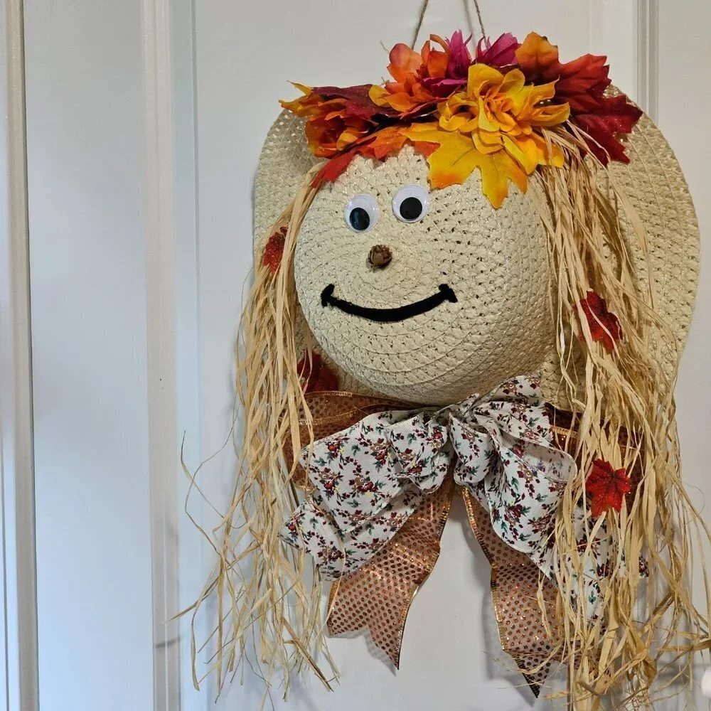 Scarecrow Hat Wreath